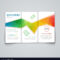 Tri Fold Brochure Design Template With Modern Throughout 3 Fold Brochure Template Free Download