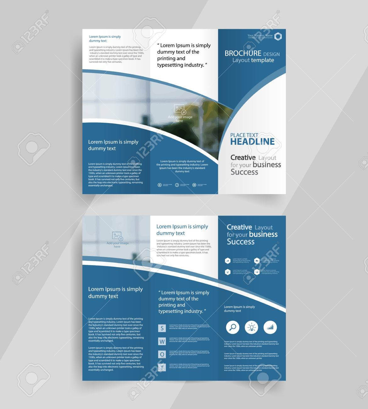 Tri Fold Brochure Example – Ironi.celikdemirsan Regarding Three Panel Brochure Template