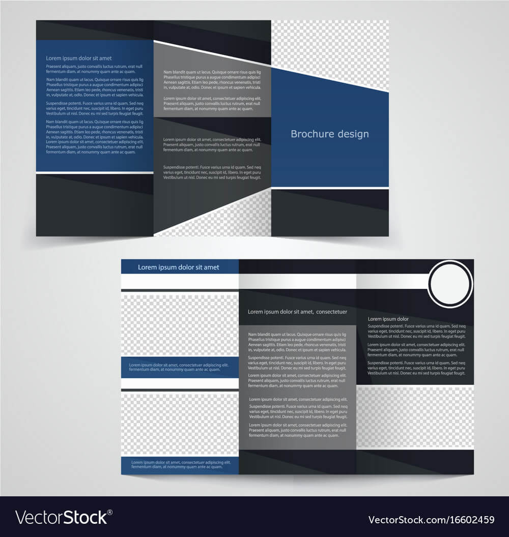 Tri Fold Business Brochure Template Two Sided With Regard To Double Sided Tri Fold Brochure Template