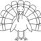 Turkey Coloring Page – Free Large Images | Turkey Coloring Throughout Blank Turkey Template