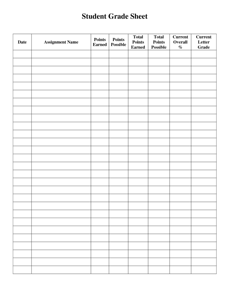 Unique Student Tracking Sheet Template #exceltemplate #xls Pertaining ...