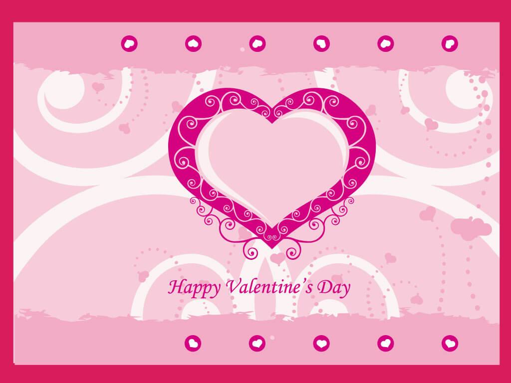 Valentine Card Template Pertaining To Valentine Card Template Word