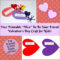 Valentine's Day Printable Card Crafts For Kids To Create Regarding Valentine Card Template For Kids