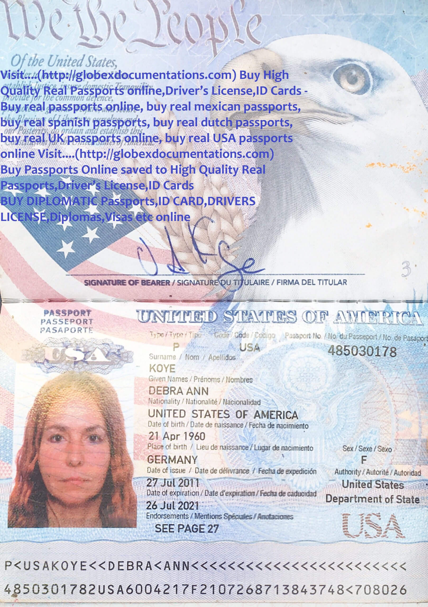 Visit ( Buyonlinedocuments )..buy Registered Real/fake With Regard To Georgia Id Card Template