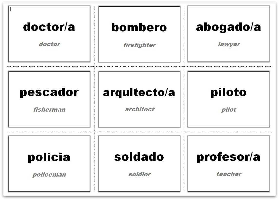 Vocabulary Flash Cards Using Ms Word Inside Microsoft Word Index Card Template