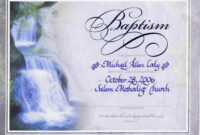 Water Baptism Certificate Templateencephaloscom with Christian Baptism Certificate Template