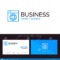 Web, Design, Internet, Globe, World Blue Business Logo And Intended For Google Search Business Card Template