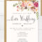 Wedding Invitation Sample Cards | Invitation Templates (Free) Regarding Sample Wedding Invitation Cards Templates