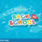 Welcome Back To School Colorful Banner Template For Web With Welcome Banner Template