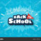 Welcome Back To School Horizontal Banner Template For Web Intended For Welcome Banner Template