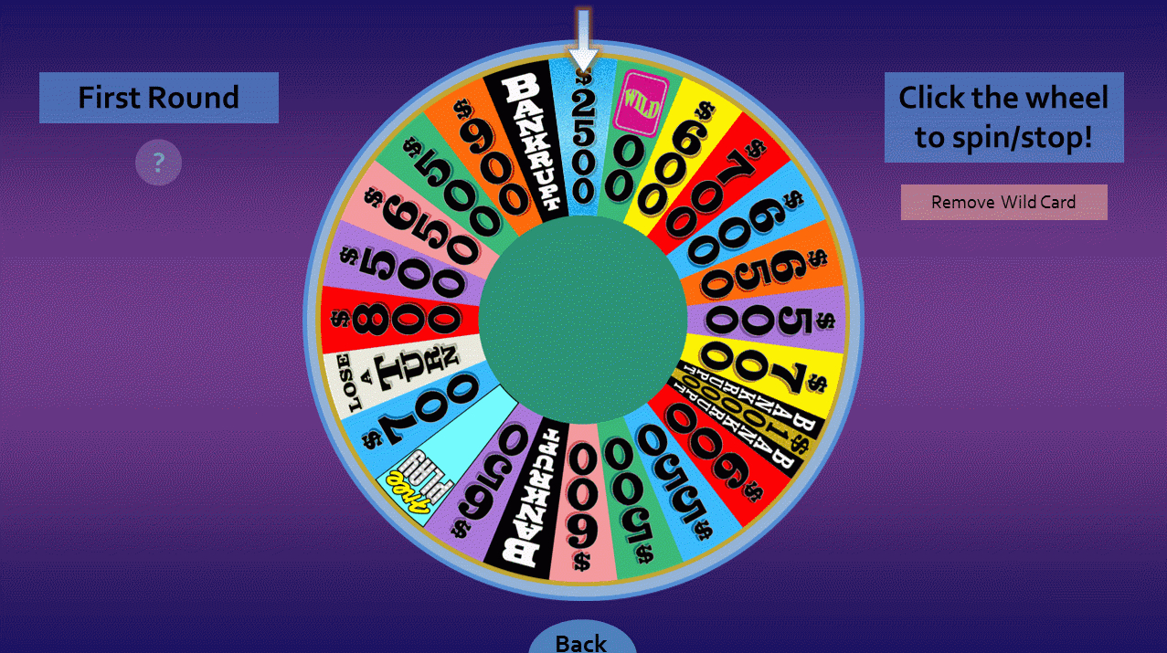 Wheel Of Fortune For Powerpoint – Gamestim Regarding Wheel Of Fortune Powerpoint Template