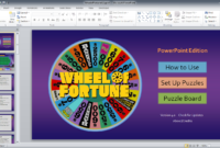 Wheel Of Fortune For Powerpoint - Gamestim within Wheel Of Fortune Powerpoint Game Show Templates
