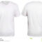 White V Neck Shirt Mock Up Stock Photo. Image Of Space Pertaining To Blank V Neck T Shirt Template