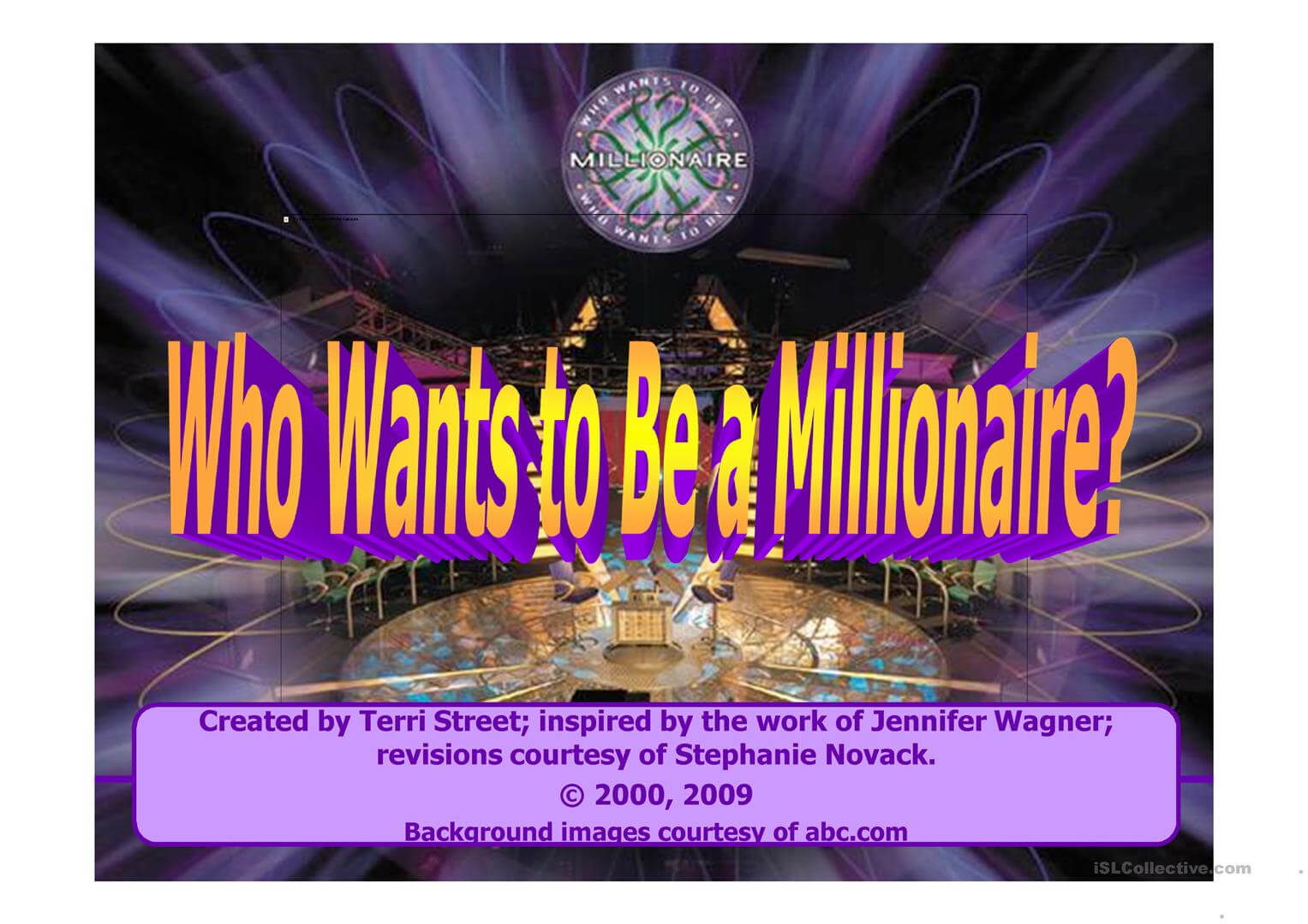Who Wants To Be Millionaire  Powerpoint Game Template Regarding Who Wants To Be A Millionaire Powerpoint Template