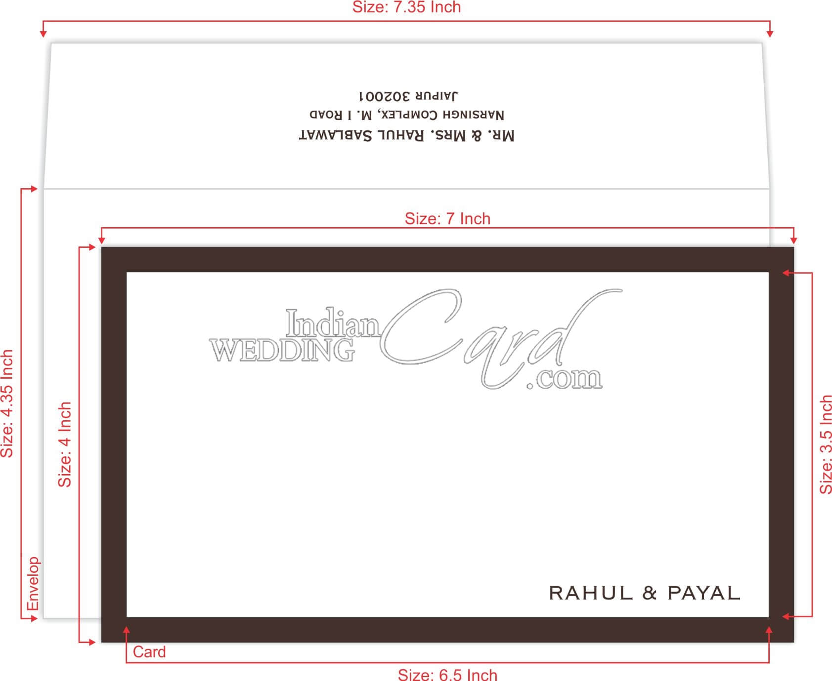 Why Should We Send Wedding Thank You Cards? | Indian Wedding Throughout Wedding Card Size Template