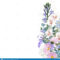 Wild Flowers Bouquet Elegant Card Template. Small Floral Inside Small Greeting Card Template