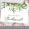 Will You Be My Bridesmaid Card, Printable Bridesmaid Card, Leaves,  Greenery, Will You Be My Bridesmaid Template, Pdf, Bridesmaid Invitation With Will You Be My Bridesmaid Card Template