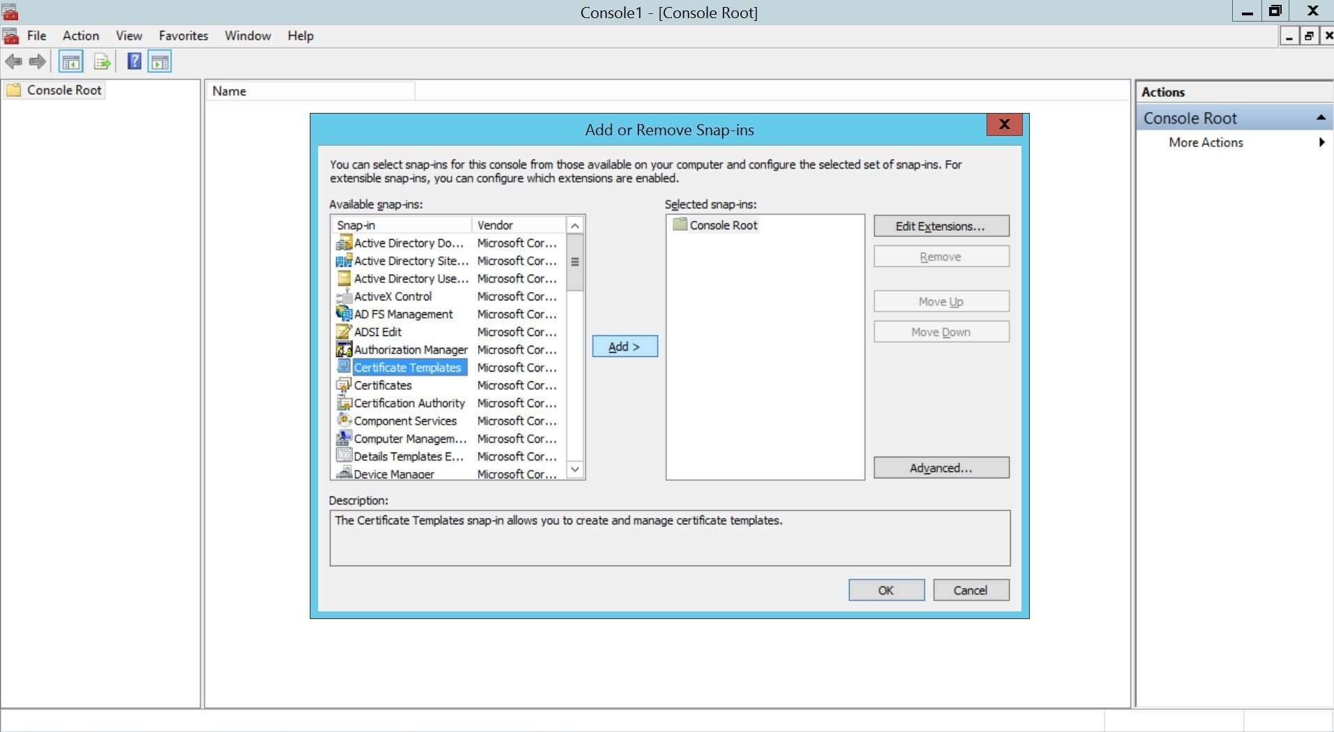 Windows Scep Throughout Active Directory Certificate Templates