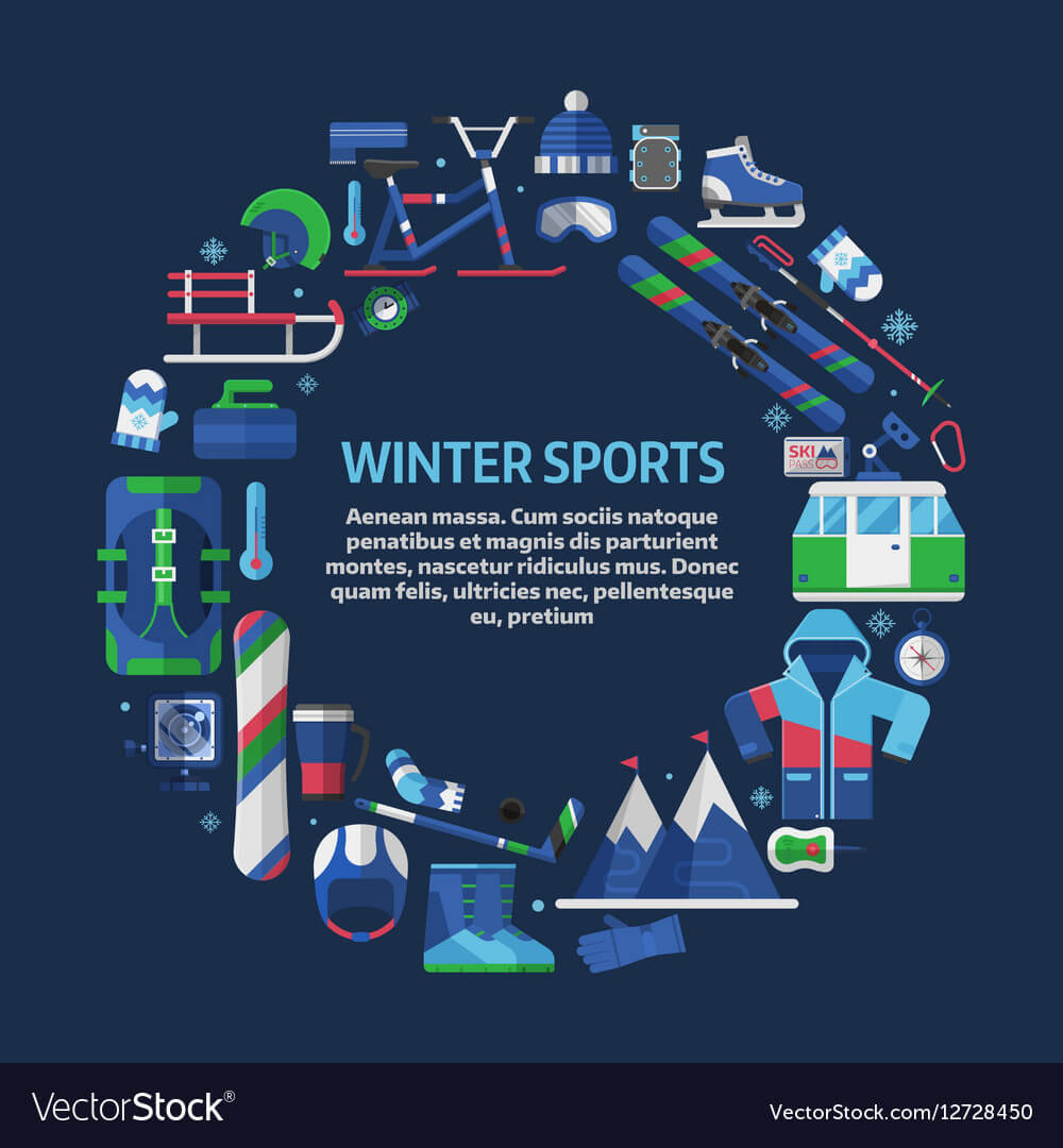 Winter Sports Card Template Inside Free Sports Card Template