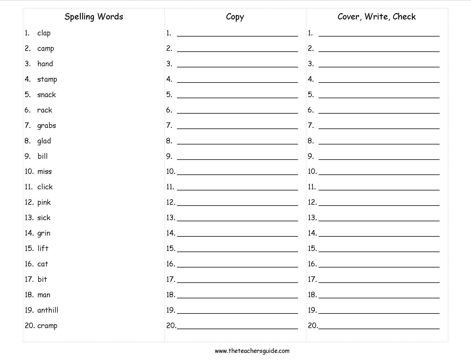 Wonders Third Grade Unit One Week One Printouts In Vocabulary Words Worksheet Template