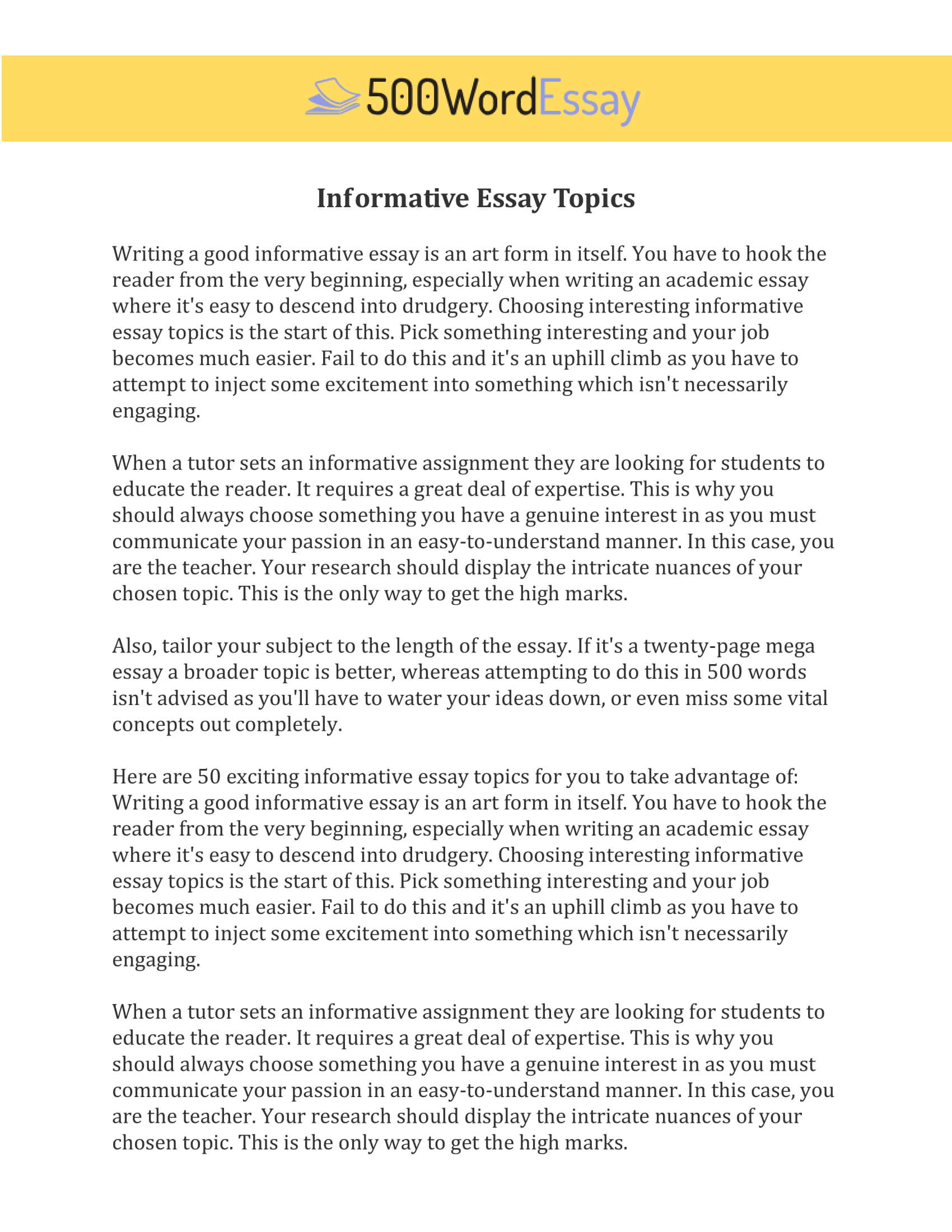Word Essay Example Free For Scholarships Sample Pdf College Within 500 Word Essay Template