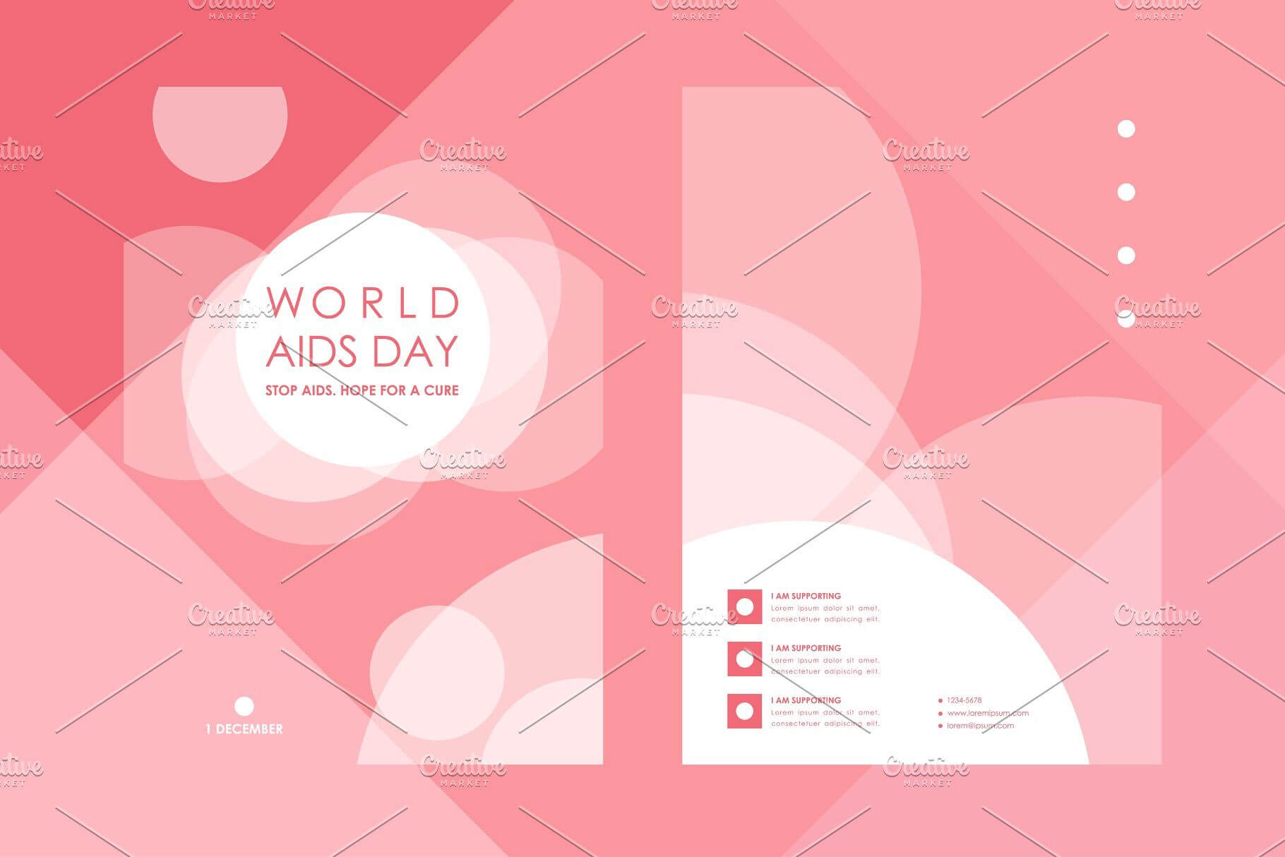 World Aids Day. Brochure Templates #aids#world#day#templates Within Hiv Aids Brochure Templates