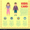 Yellow Kids Card Infographic Template L Pertaining To Id Card Template For Kids