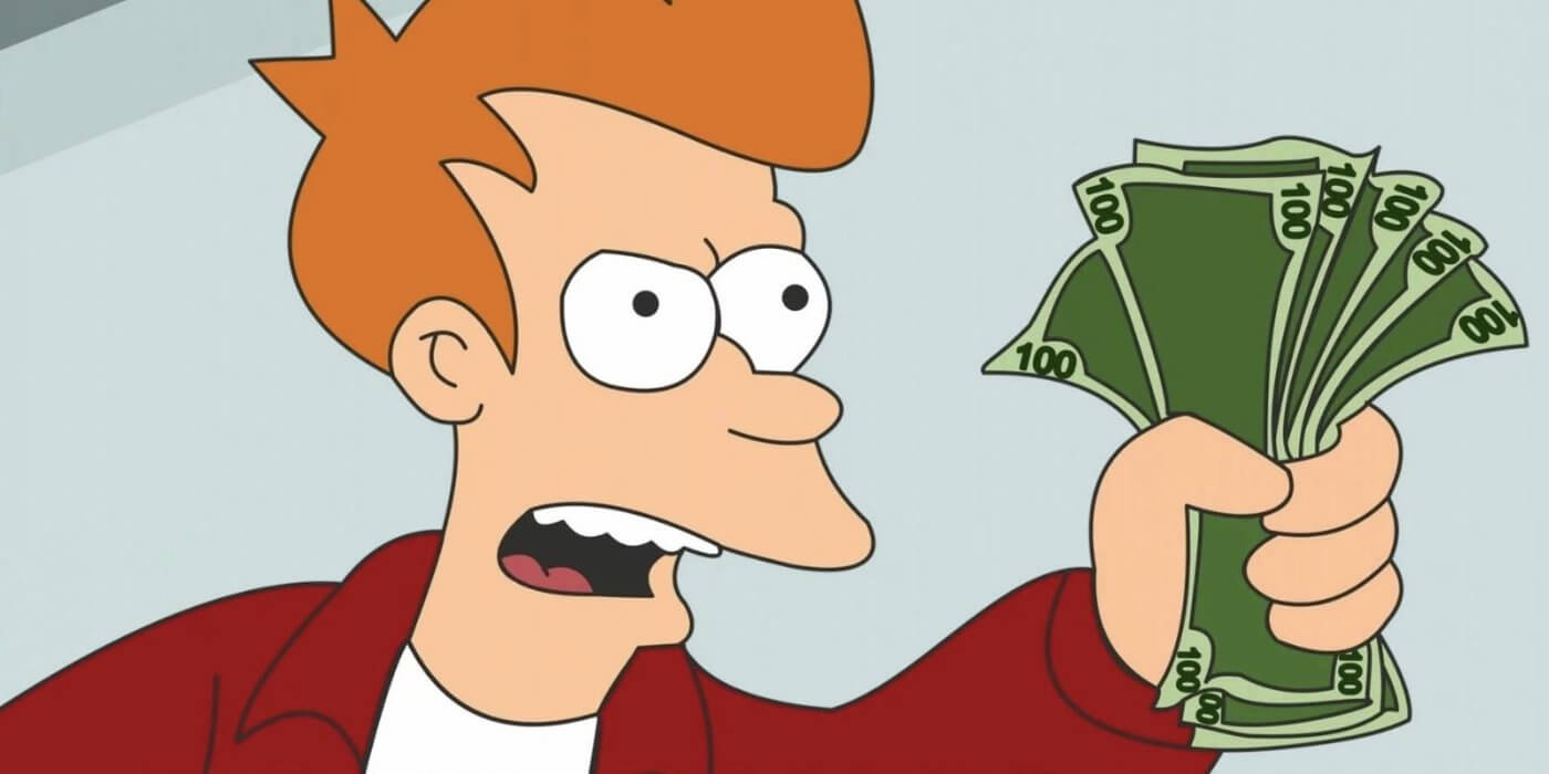 You Can Own A Futurama "shut Up And Take My Money!" Credit Card Intended For Shut Up And Take My Money Card Template