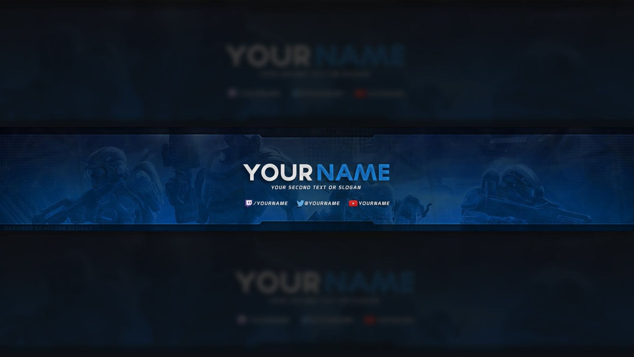 Youtube Banner Size Template 2017 New Free Youtube Banner Intended For Youtube Banner Template Size