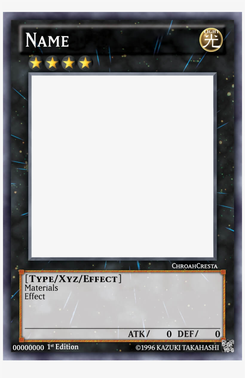 Yu Gi Oh Blank Card Template 6883 – Number 39 Utopia Pertaining To Yugioh Card Template